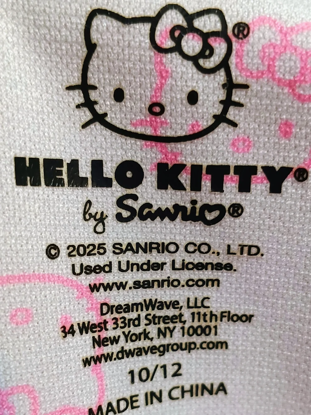 Hello Kitty Girls' Pink One-Piece Swimsuit